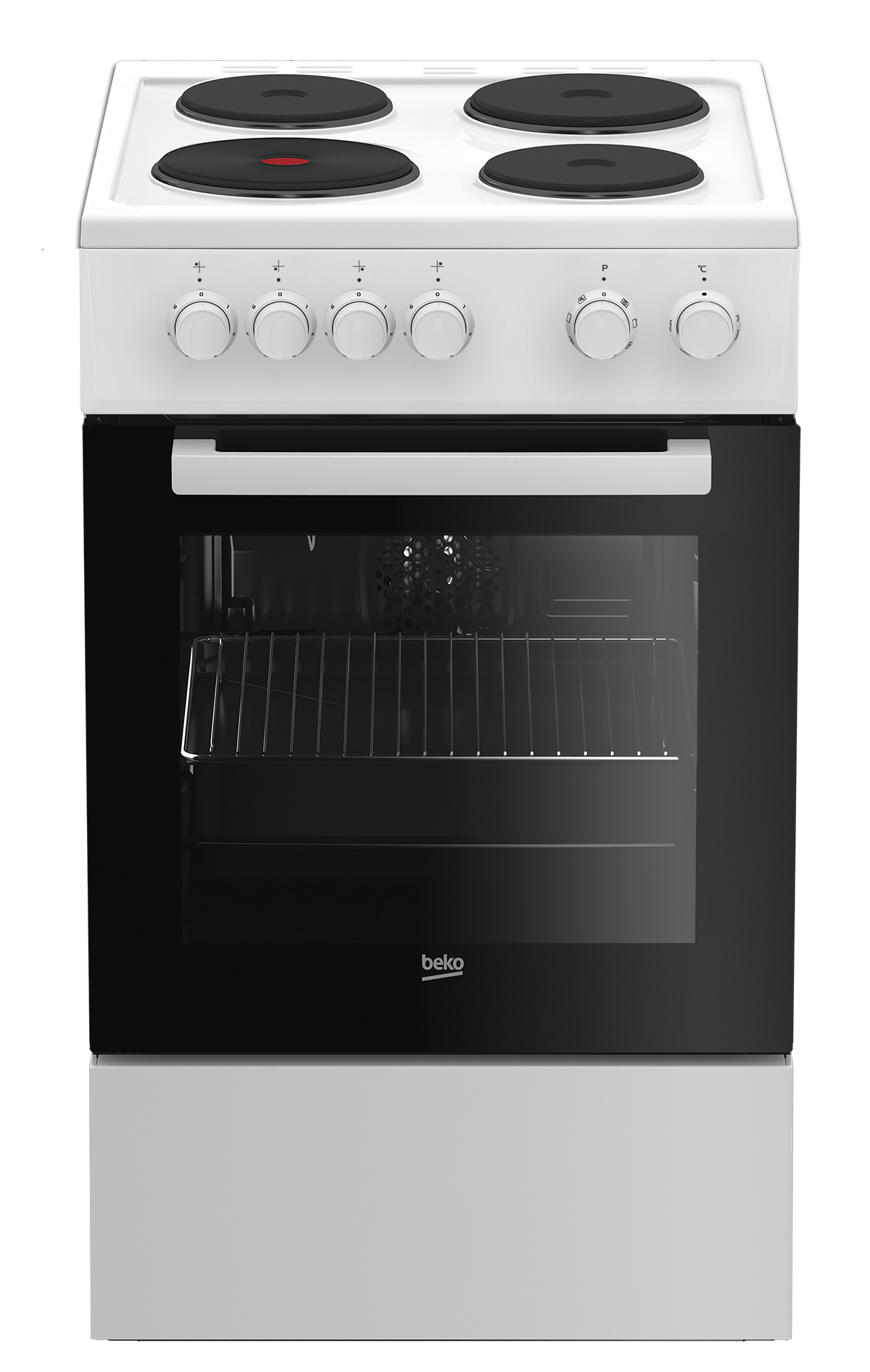 Beko FSE56000GW cooker Freestanding cooker Electric White