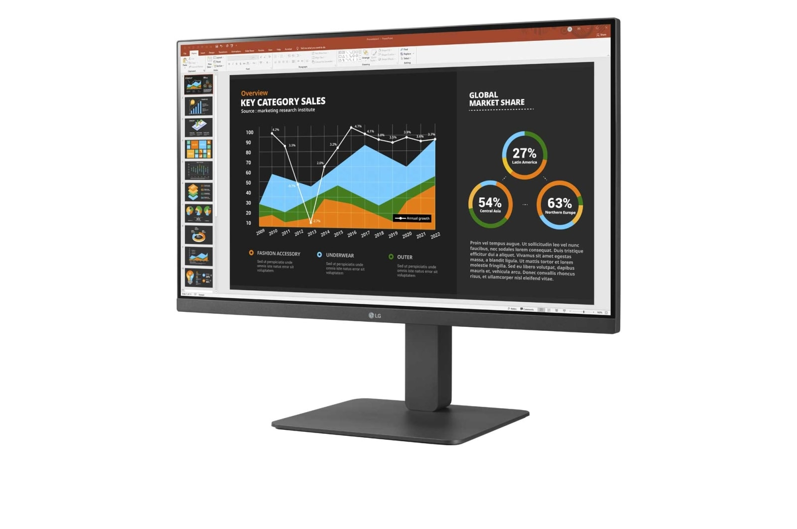 LG 27BR650B-C computer monitor – image 2