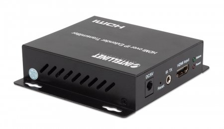 Intellinet HDMI over IP Extender Transmitter (for use with 208277), Up to 120m (Euro 2-pin plug) – image 2