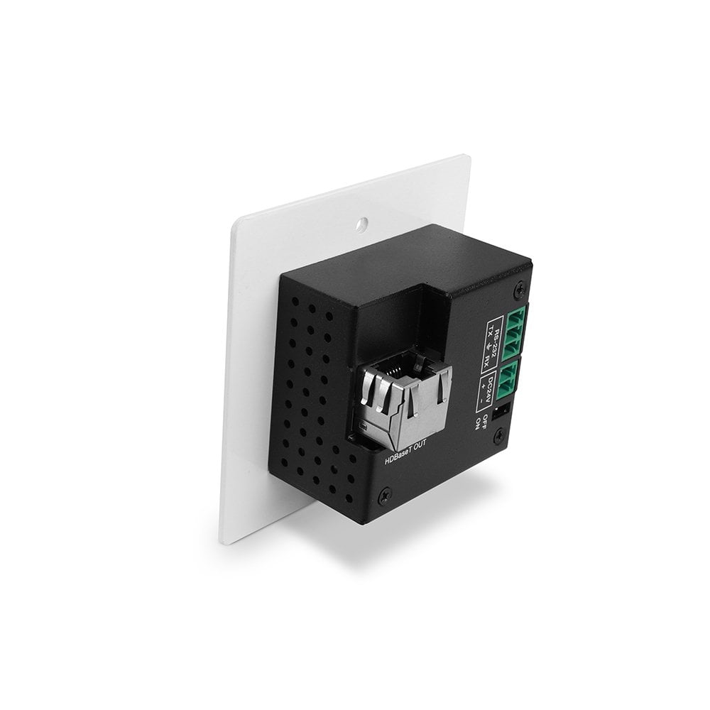 Lindy 70m Cat.6 HDMI 4K60, IR and RS-232 HDBaseT UK Wall Plate Extender, Transmitter – image 4