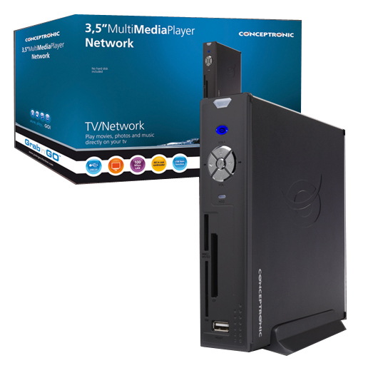 Conceptronic 3.5" Multi Media Player Network 640GB
