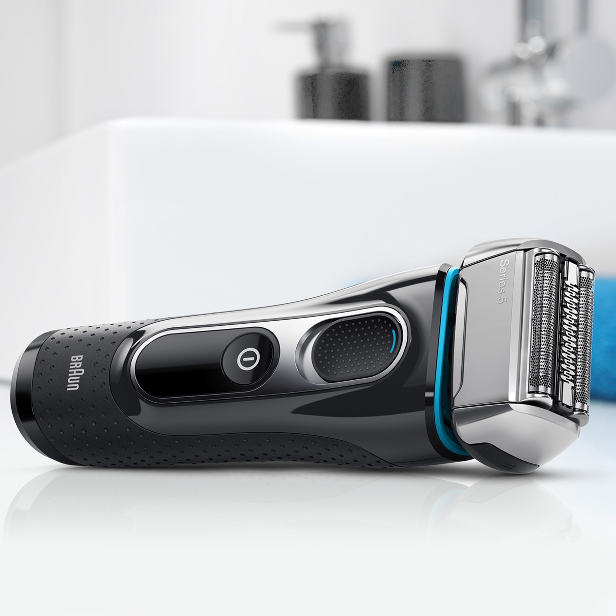 Braun Series 5 5145s Foil shaver Trimmer Black, Blue – image 3