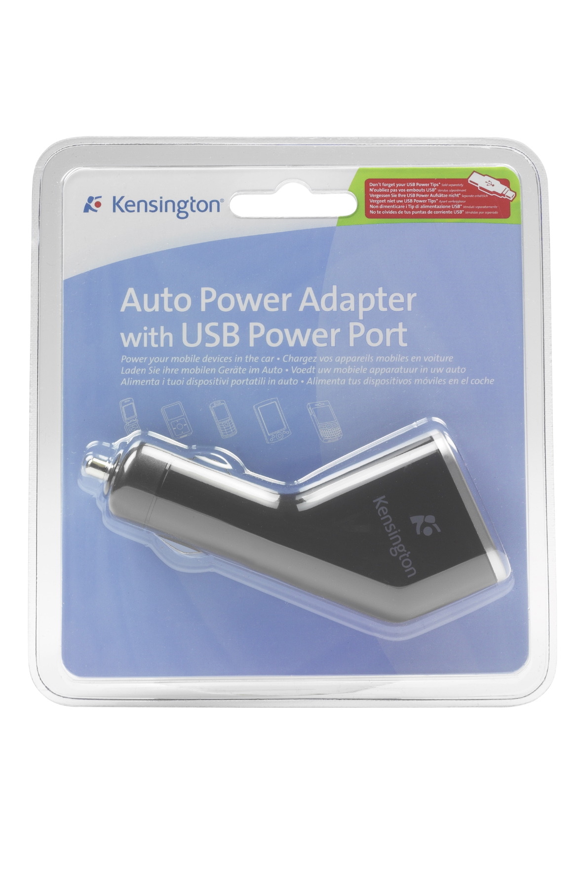 Kensington Auto Power Adapter with USB Port – image 2