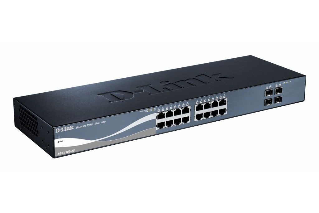 D-Link DGS-1500-20 network switch Managed Silver