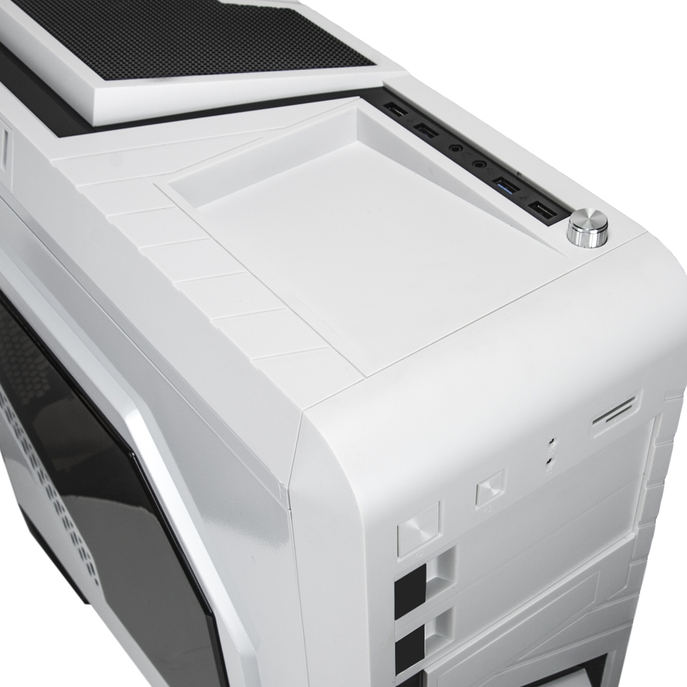 Vultech GS-0585B computer case Tower Black, White – image 4