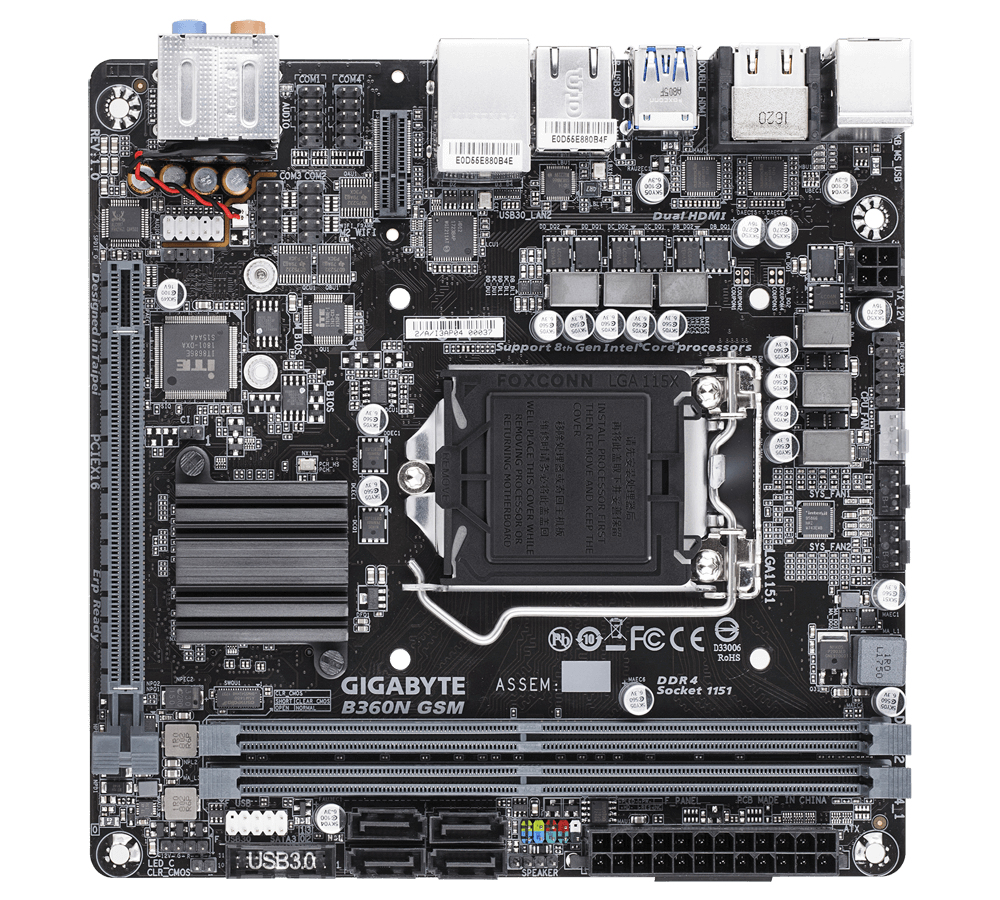 GIGABYTE B360N GSM – image 2