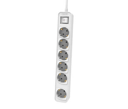 Philips CHP2164W/62 power distribution unit (PDU) 6 AC outlet(s) White – image 1