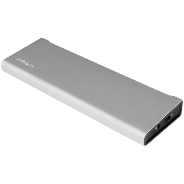 StarTech.com Thunderbolt 2 Dual-Monitor Docking Station for Laptops - 2x DisplayPort - Includes TB Cable – image 1