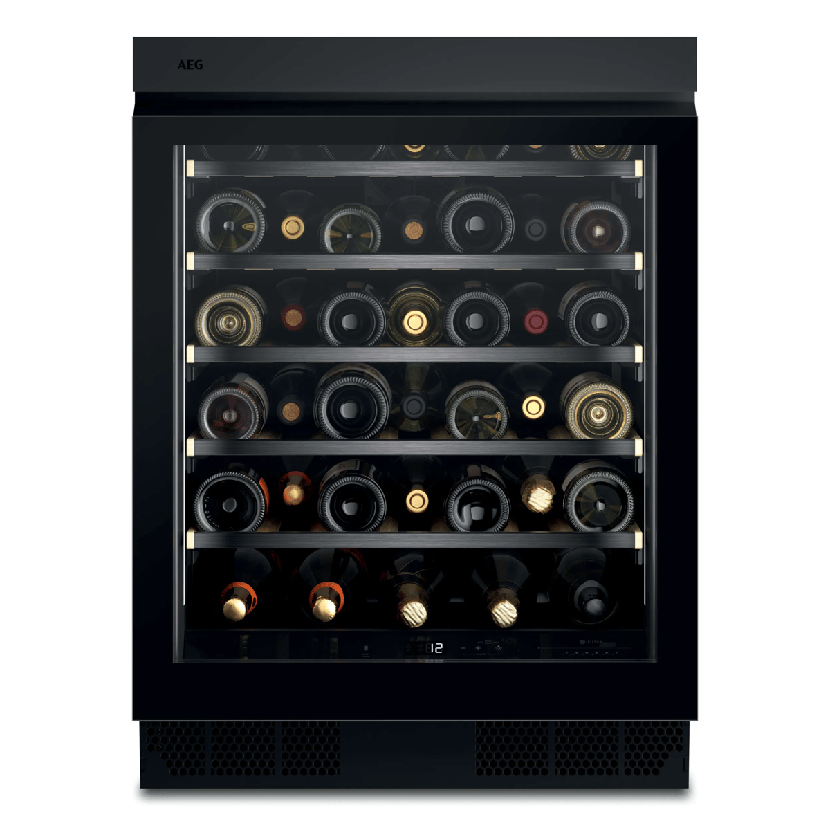 AEG NSW8S826GT Thermoelectric wine cooler Built-in Black 40 bottle(s) – image 1
