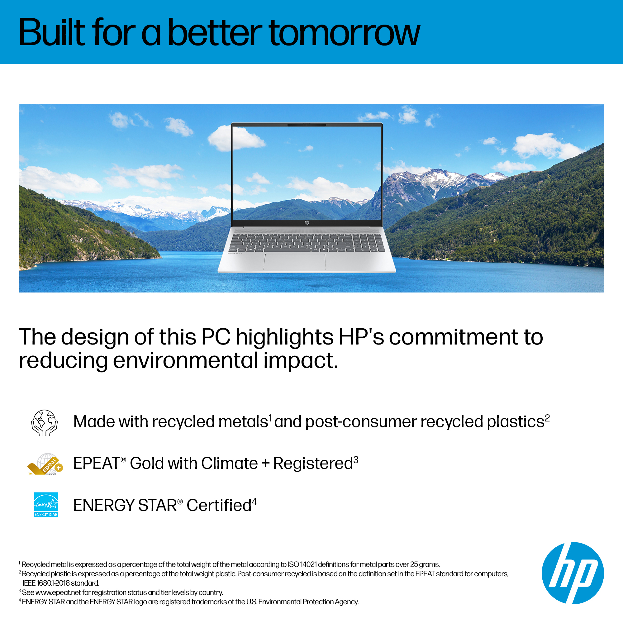 HP OmniBook 5 Laptop 16-bc1007nax AMD Ryzen™ 7 8840U 40.6 cm (16″) 2K 16 GB LPDDR5-SDRAM 1 TB SSD Wi-Fi 6 (802.11ax) Windows 11 Home AI PC Silver image 9