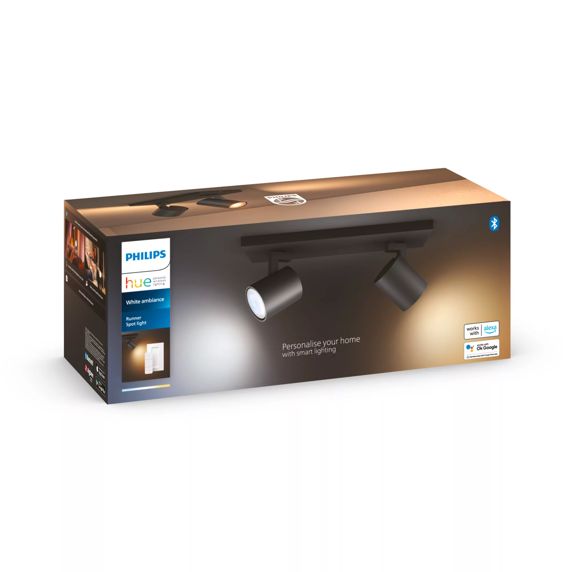 Philips by Signify Philips Hue White ambience Runner double spotlight – image 2