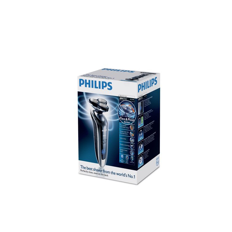 Philips arcitec RQ1090/19 men's shaver Rotation shaver Trimmer Black, Stainless steel – image 2
