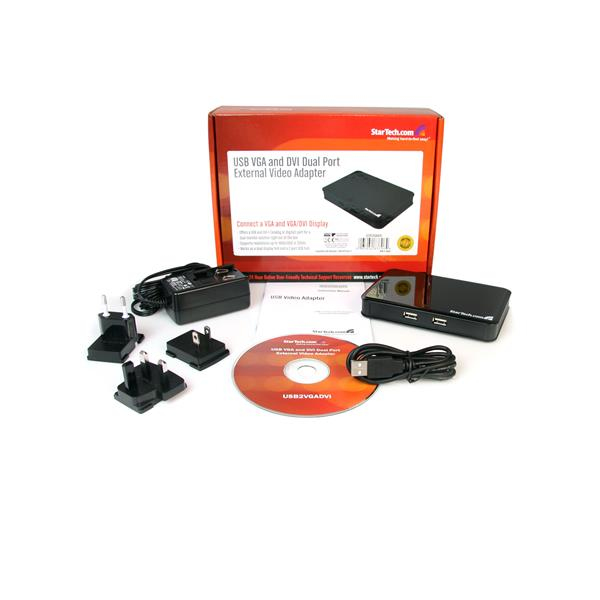 StarTech.com USB VGA and DVI Dual Port External Video Adapter – image 4