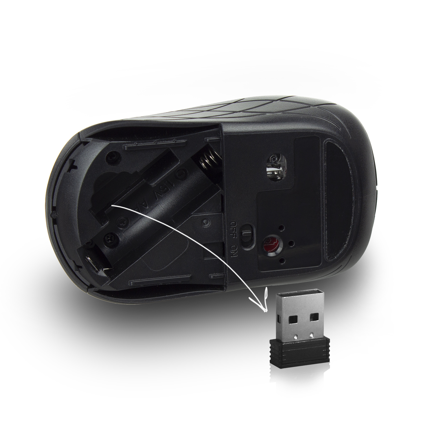 Ewent EW3193 keyboard Mouse included Universal RF Wireless QWERTY US International Black – image 7