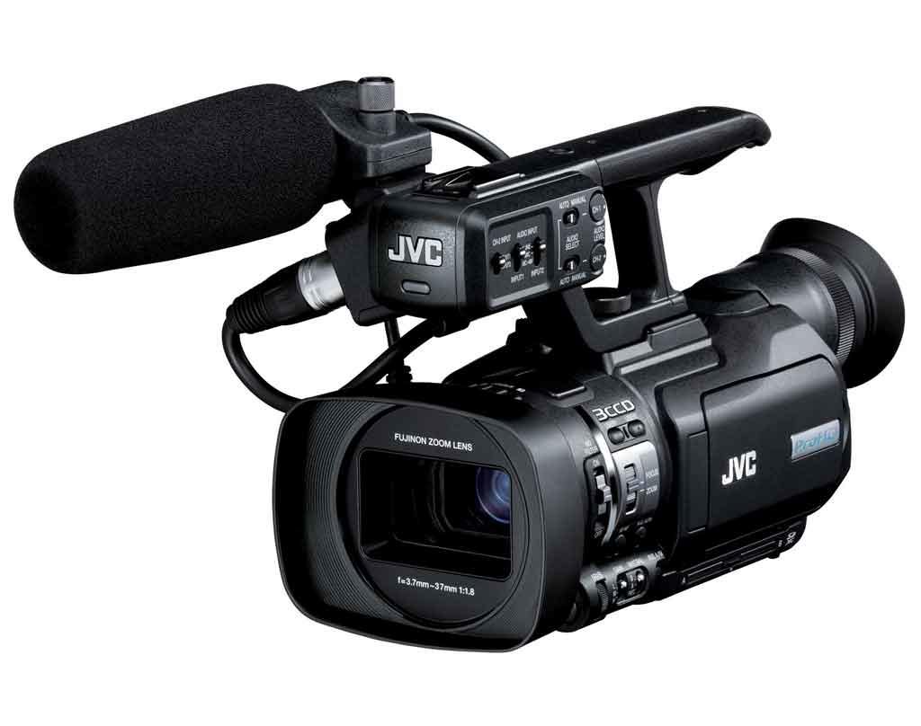 JVC GY-HM150E camcorder Handheld camcorder CCD Full HD Black