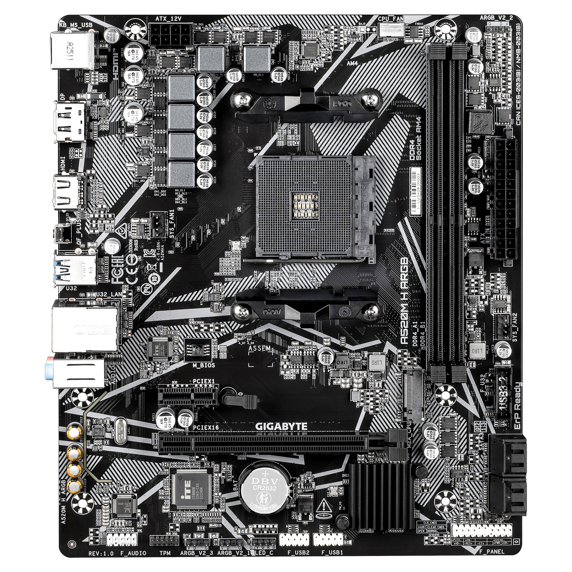 GIGABYTE A520M H ARGB – image 2