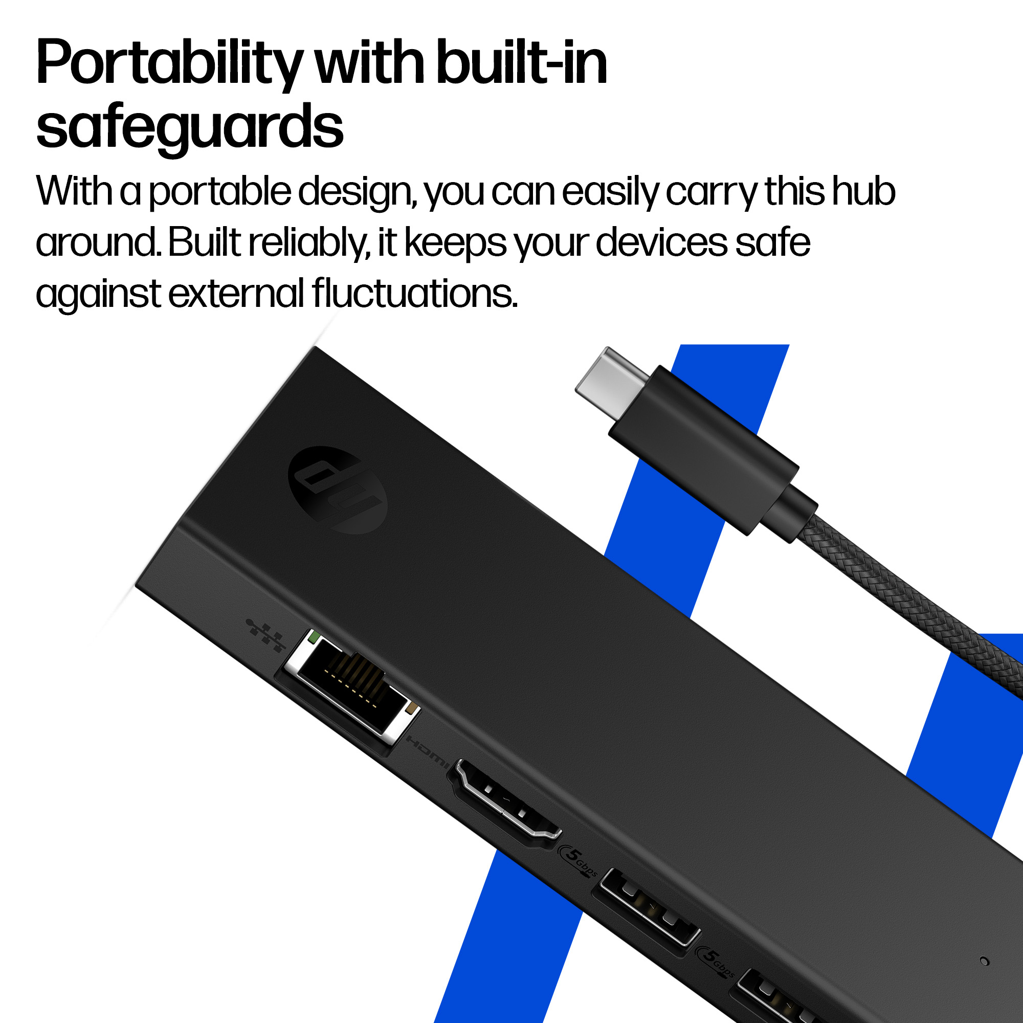 HP Portable USB-C 4K HDMI Hub – image 5
