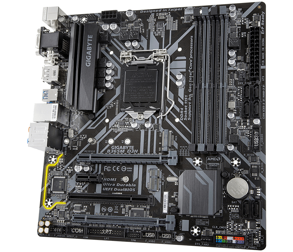 GIGABYTE B365M D3H (rev. 1.0) – image 4