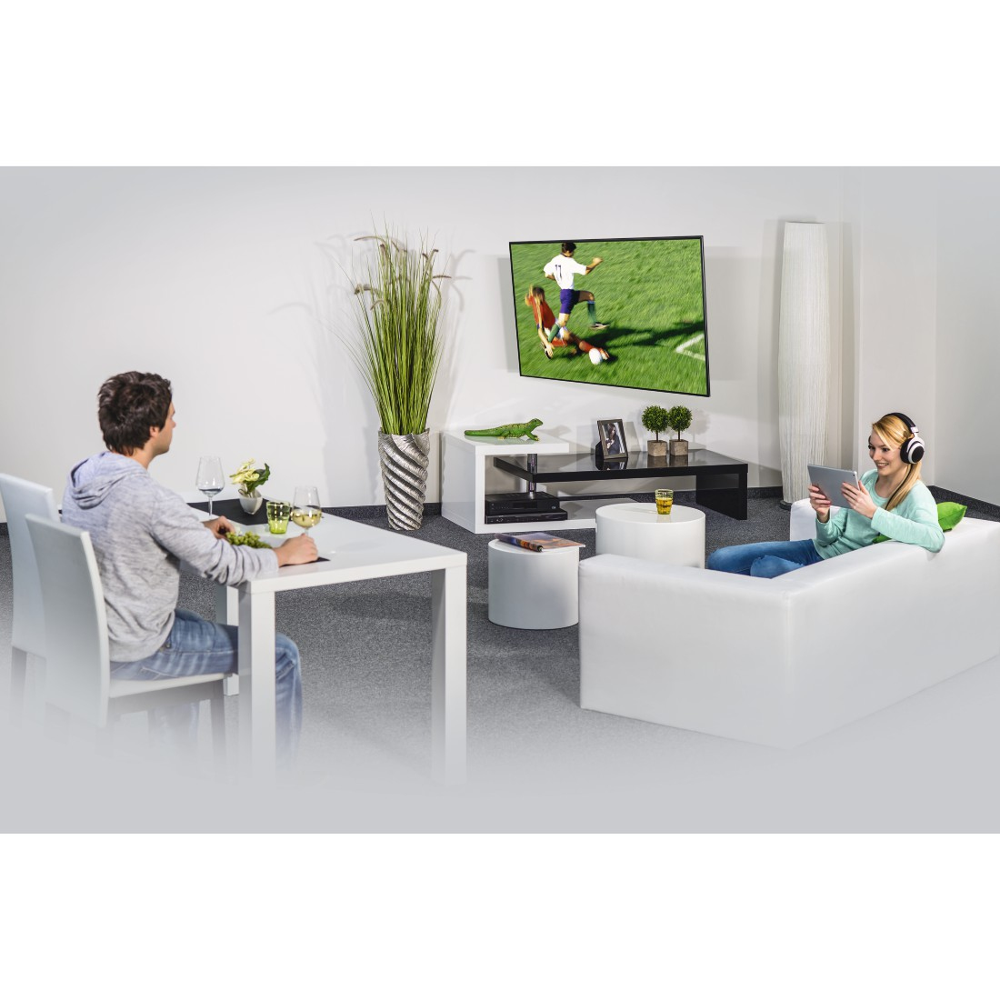 Hama 00118067 TV mount/stand 2.29 m (90") Black – image 8
