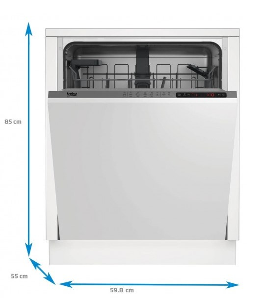 Beko DIN25310 dishwasher Fully built-in 13 place settings – image 3