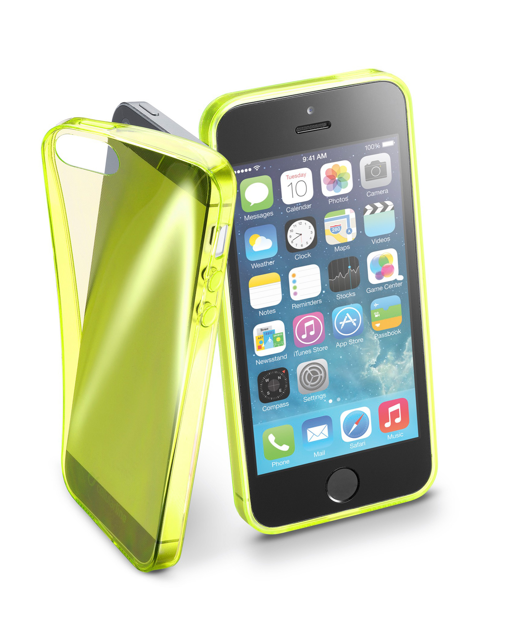 Cellularline Fluo Case - iPhone SE/5s/5