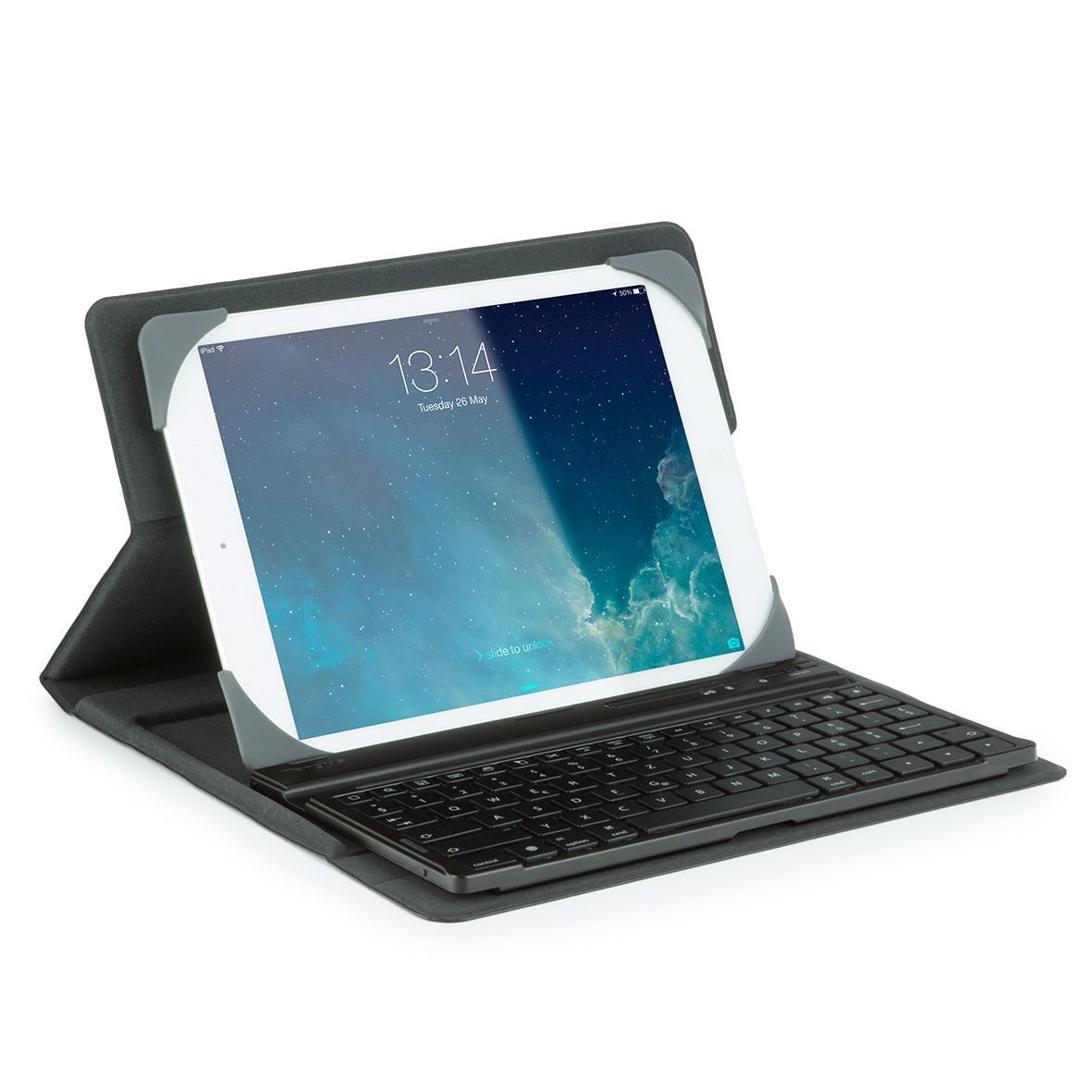 Targus THZ498DE mobile device keyboard German Bluetooth Black – image 1