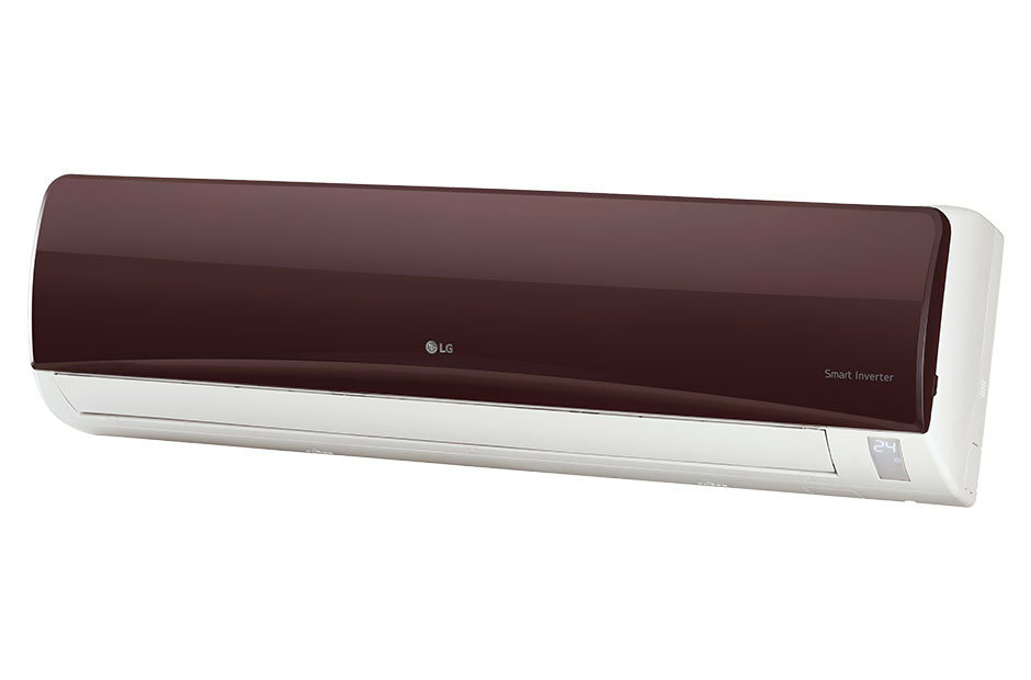 LG JS-Q12NRXA air conditioner Split system Maroon, White – image 3