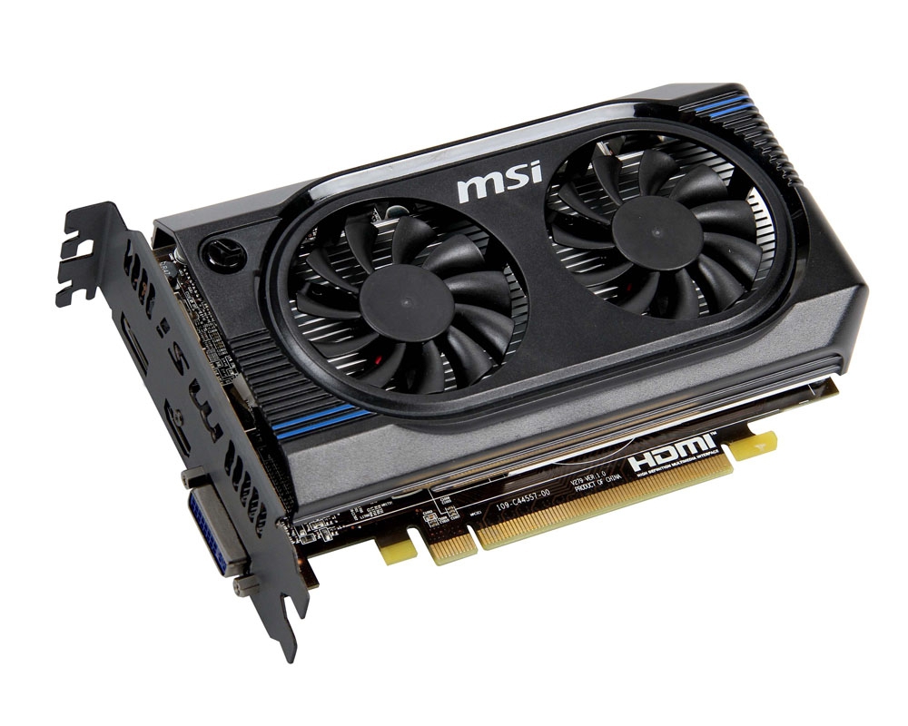 MSI R7750-PMD1GD5/OC graphics card AMD Radeon HD7750 – image 2