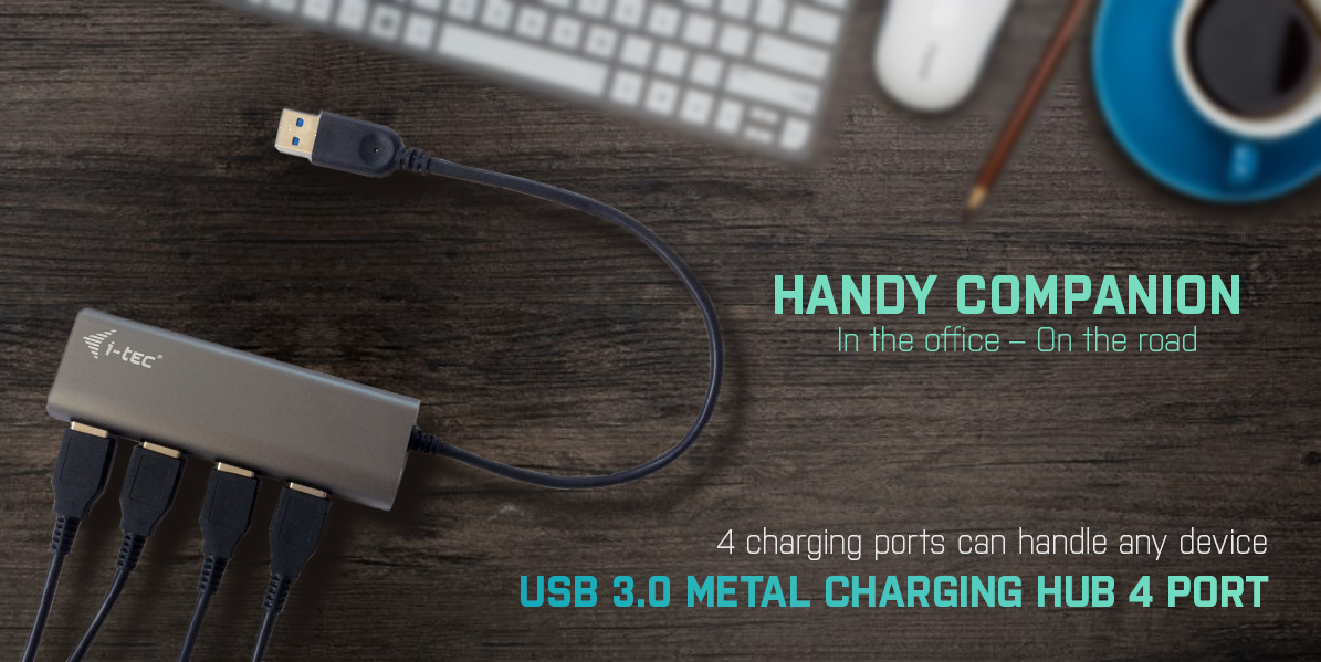 i-tec USB 3.0 Metal Housed Charging Hub – image 7
