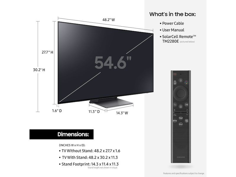 Samsung S95B 138.7 cm (54.6") 4K Ultra HD Smart TV Wi-Fi Silver – image 9