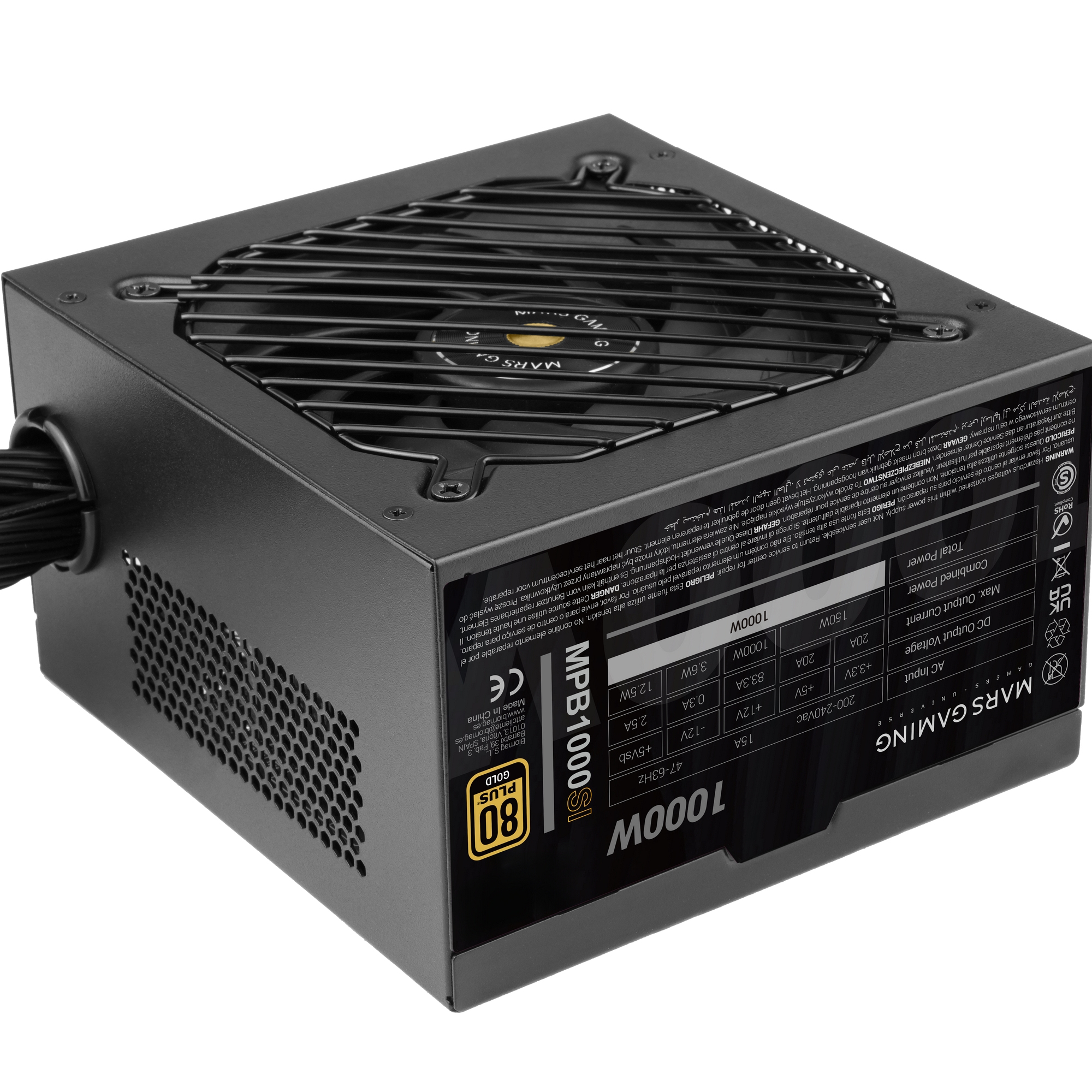 Mars Gaming MPB1000SI power supply unit – image 3