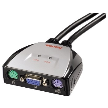 Hama KVM-Switch "S1100" 2-Port – image 4