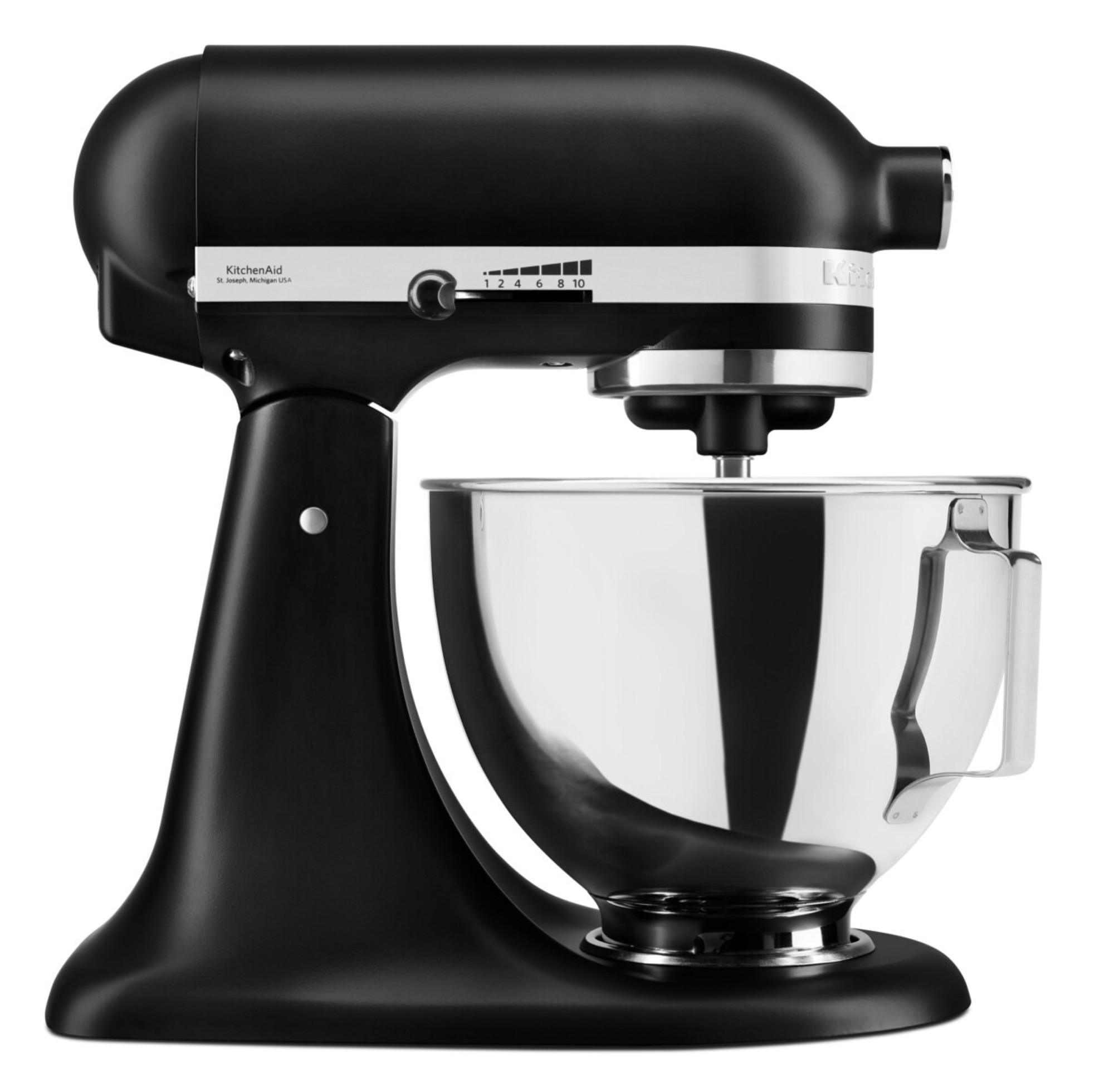 KitchenAid 4.3L Tilt-Head 5KSM95PSBBM Stand Mixer - Matte Black