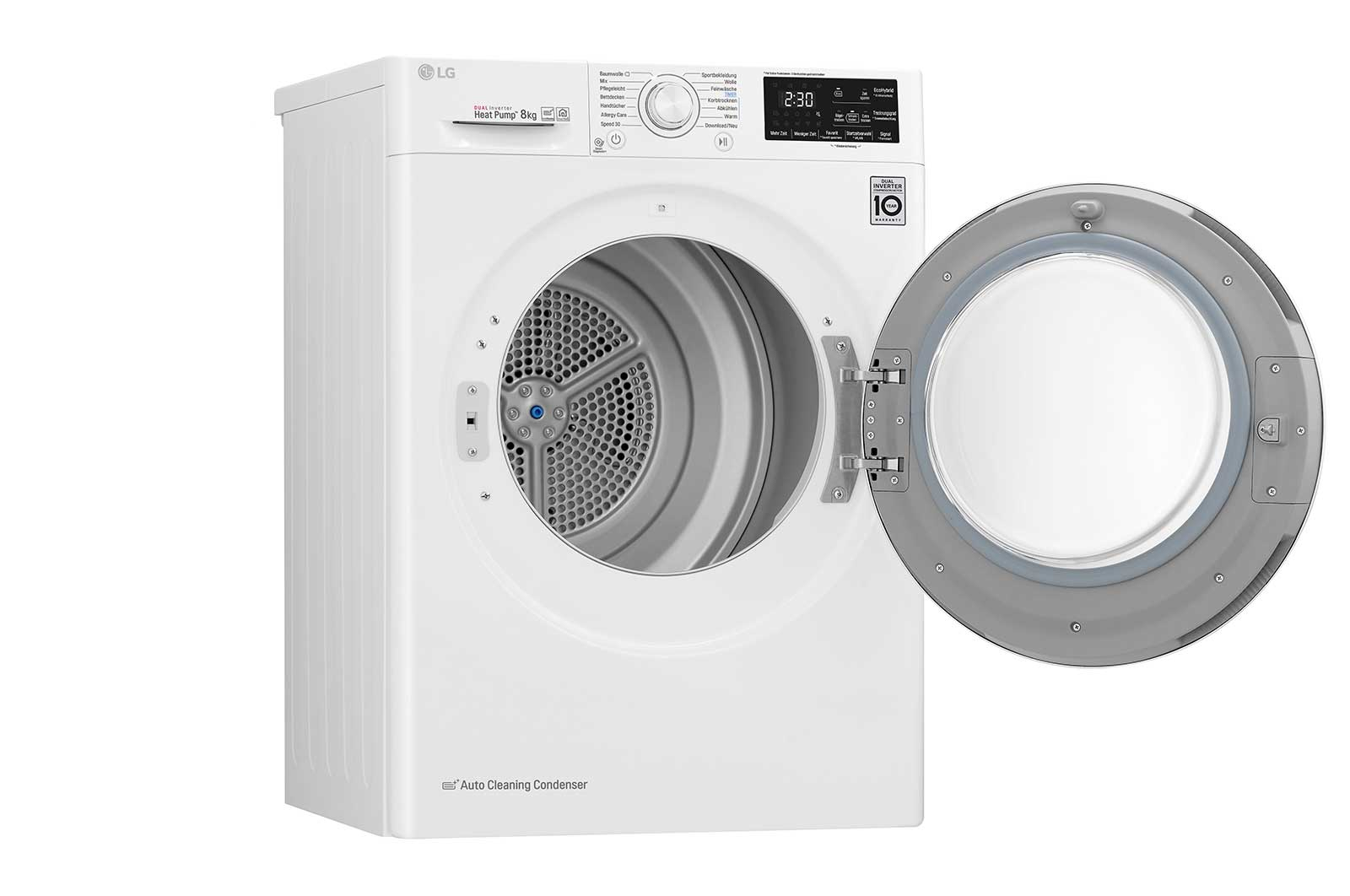 LG RT8DIH1Q tumble dryer Freestanding Front-load White – image 8