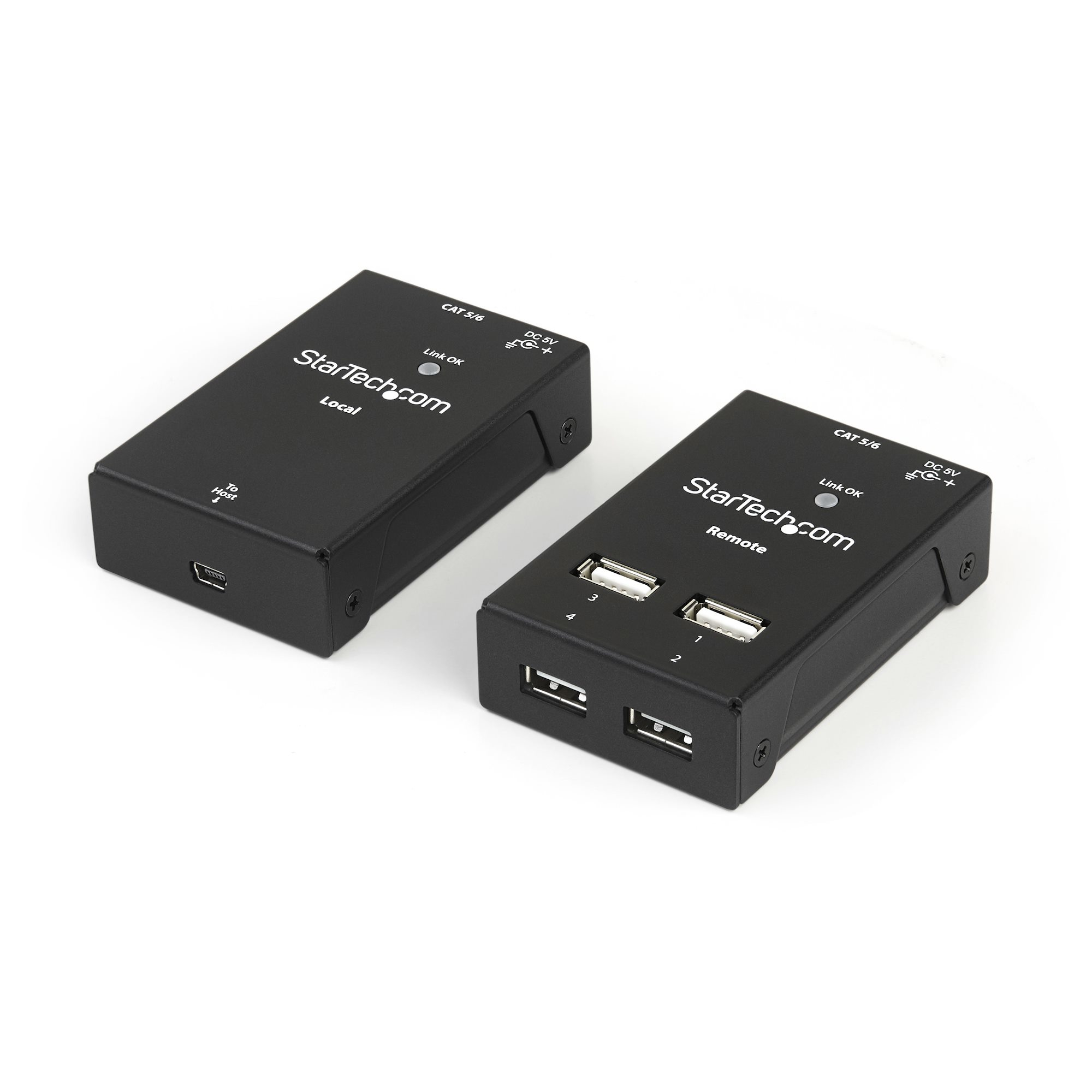 StarTech.com 4-Port USB 2.0 Extender Hub 50m Cat5/Cat6 USB2004EXTV