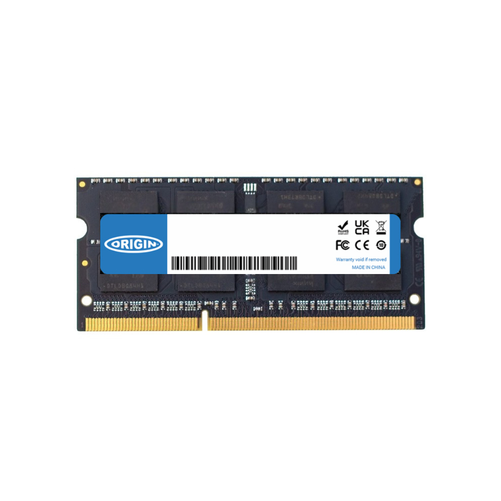 Origin Storage 8GB DDR3 1600MHz SODIMM 2Rx8 Non-ECC 1.35V