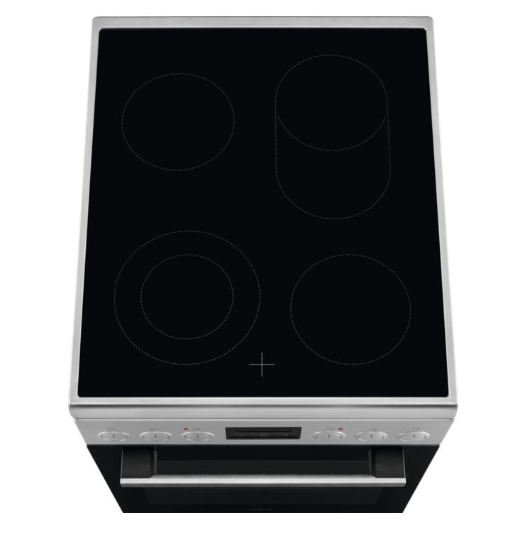 AEG CCB54482BM Freestanding cooker Electric Ceramic hob Black, Stainless steel – image 5