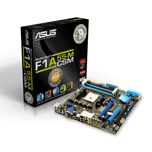 ASUS F1A55-M/CSM motherboard AMD A55 Socket FM1 micro ATX