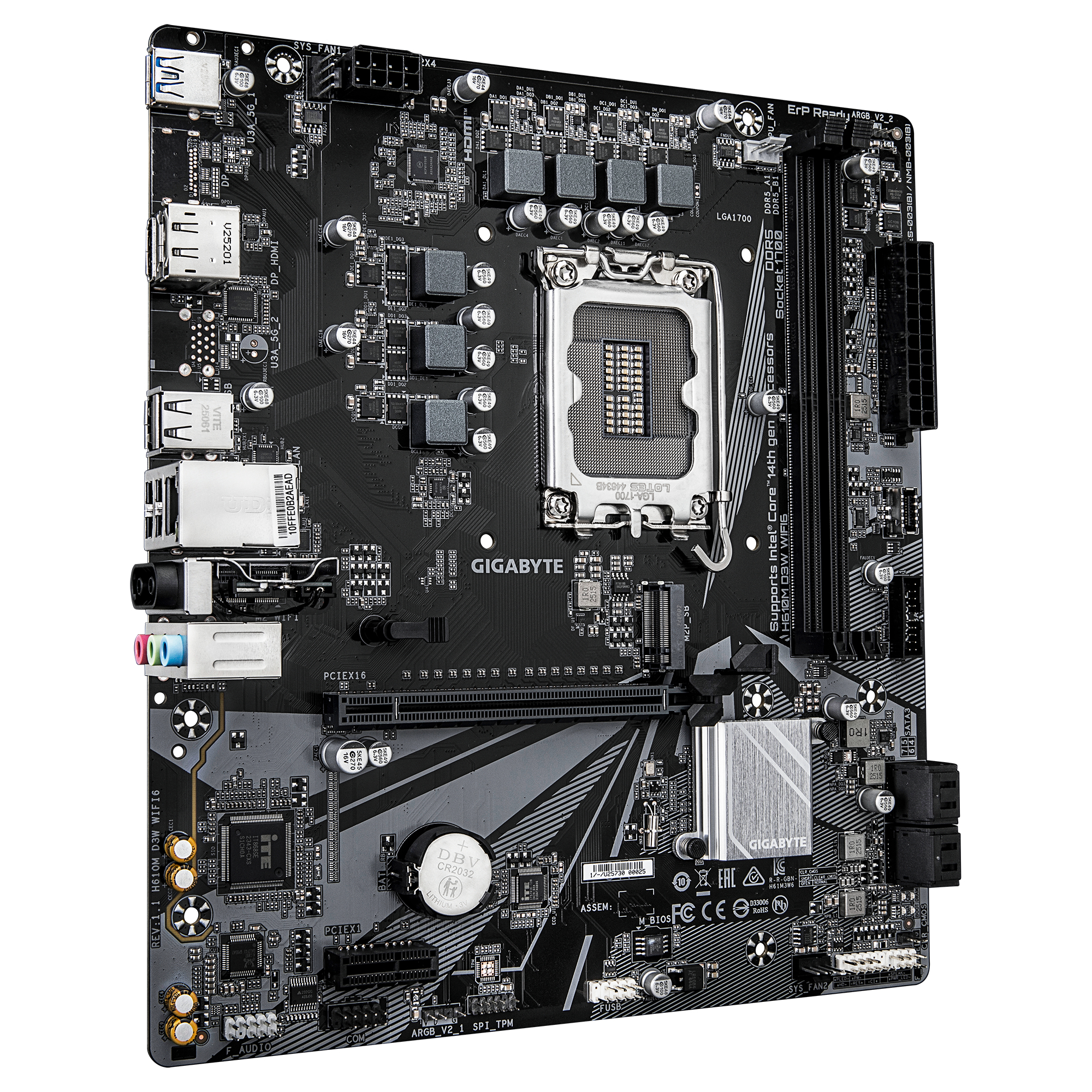 GIGABYTE H610M D3W WIFI6 – image 3
