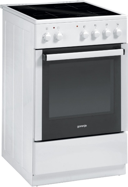 Gorenje EC51102AW cooker Freestanding cooker Electric Ceramic hob White