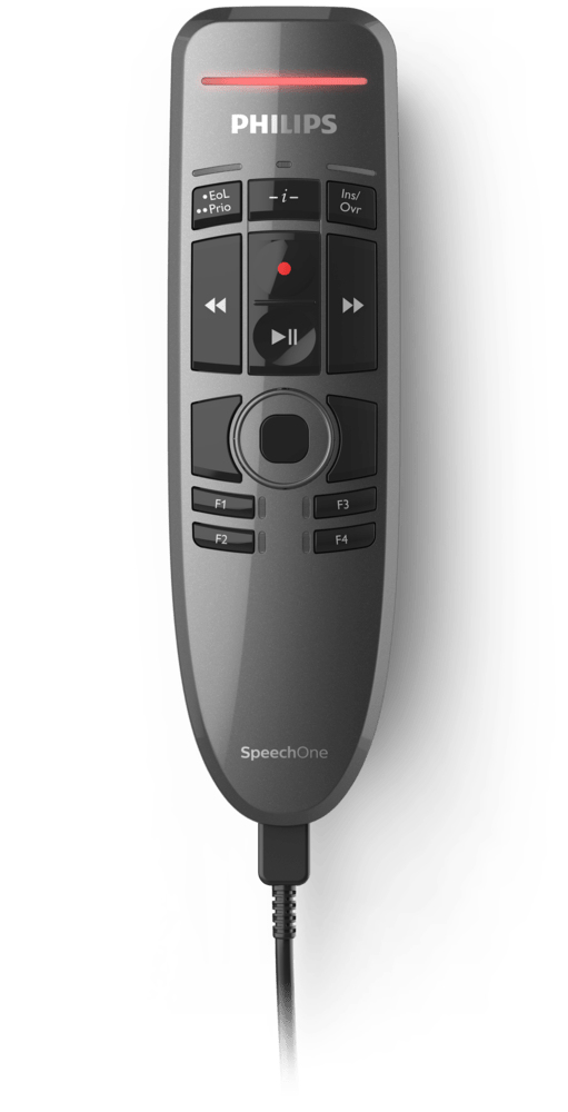 Philips ACC6100 remote control Wired Dictaphone Press buttons – image 2