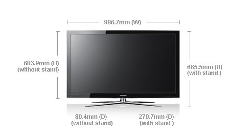 Samsung LE40C750R2K Full HD Black – image 5