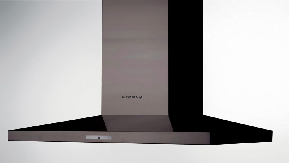 Rosieres RHP9700LPN cooker hood Wall-mounted Stainless steel 608 m³/h