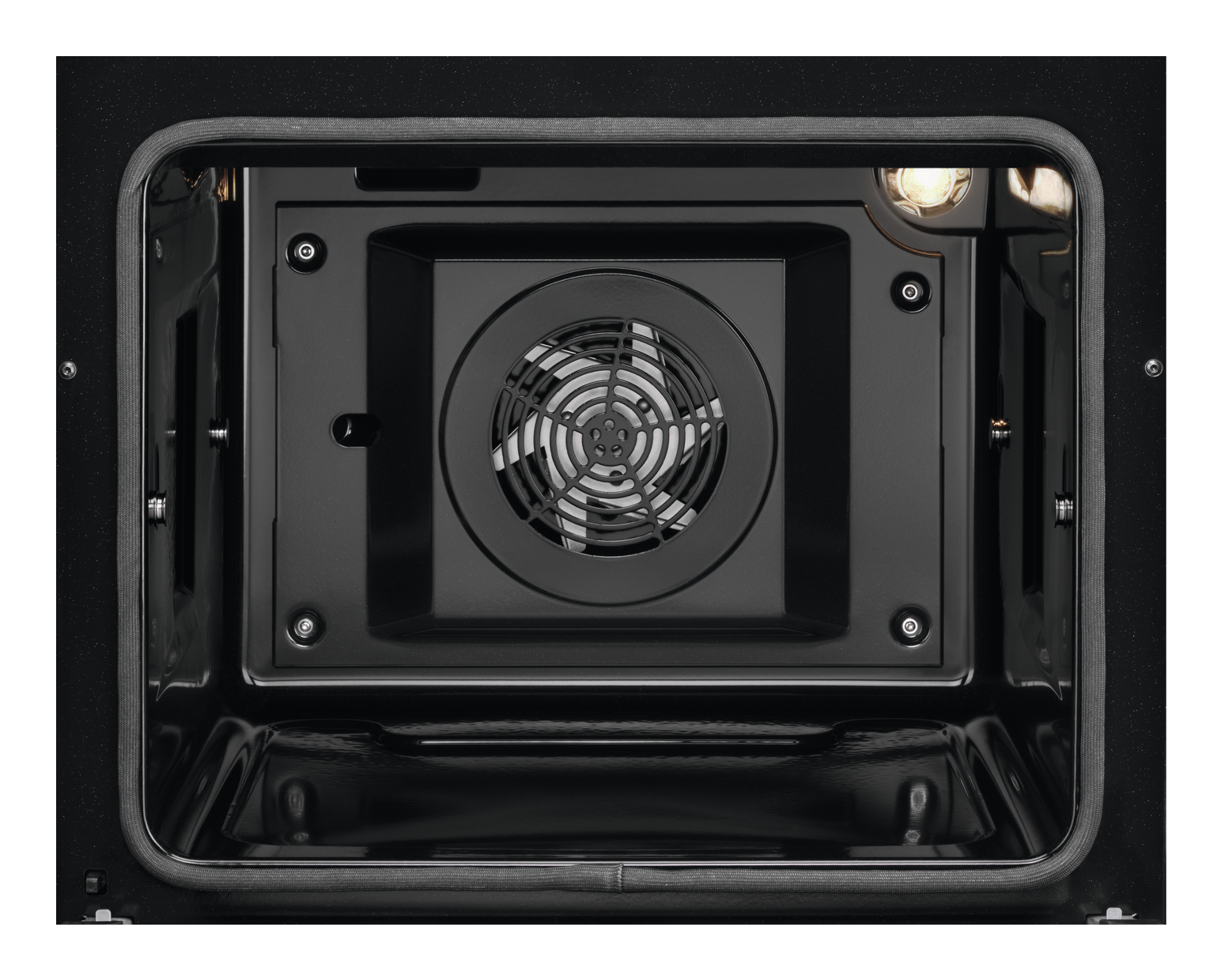 AEG CIB6490APM Freestanding cooker Electric Zone induction hob Black, Silver – image 6
