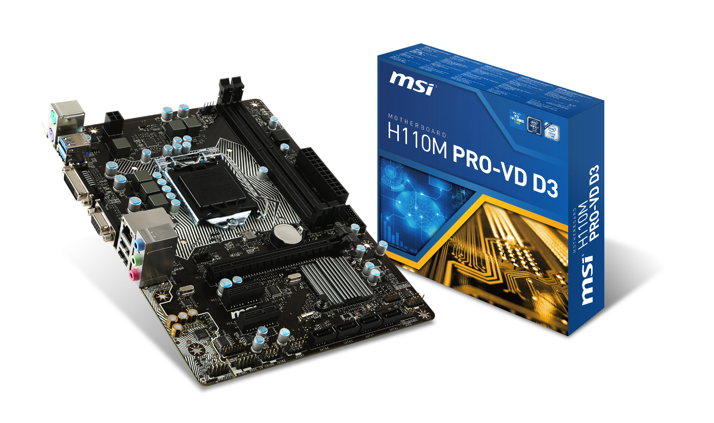 MSI H110M PRO-VD D3 – image 4