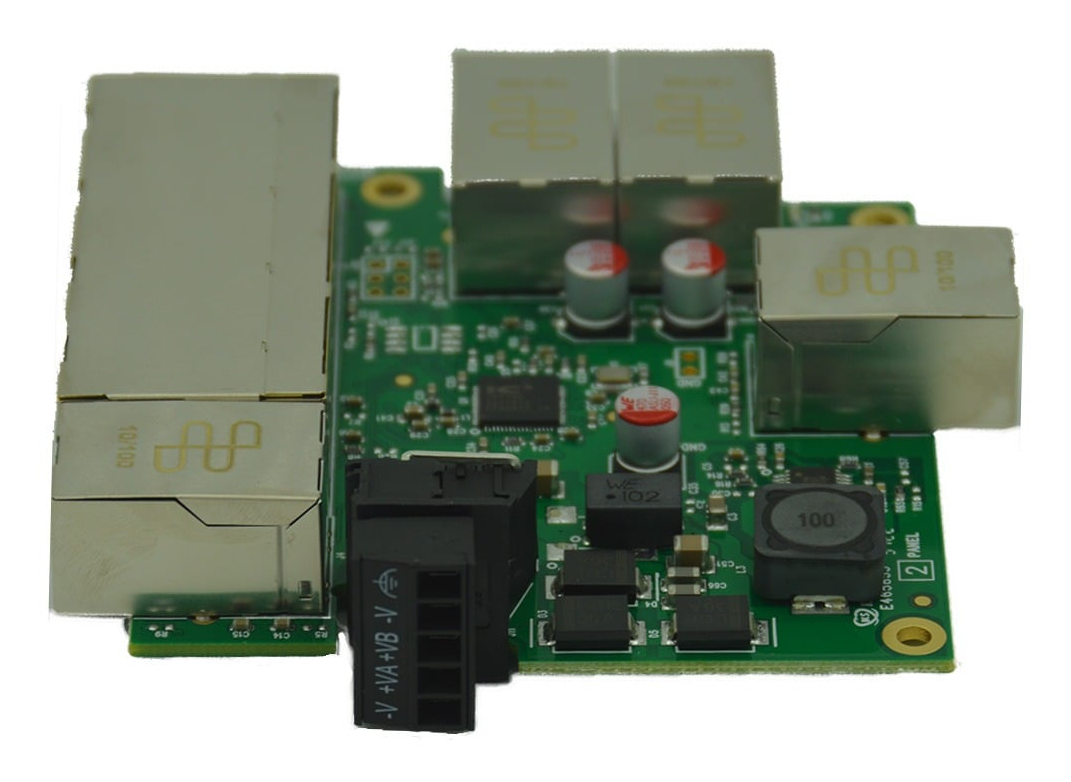 Brainboxes Embedded Industrial 8 Port 10/100 Ethernet Switch – image 1