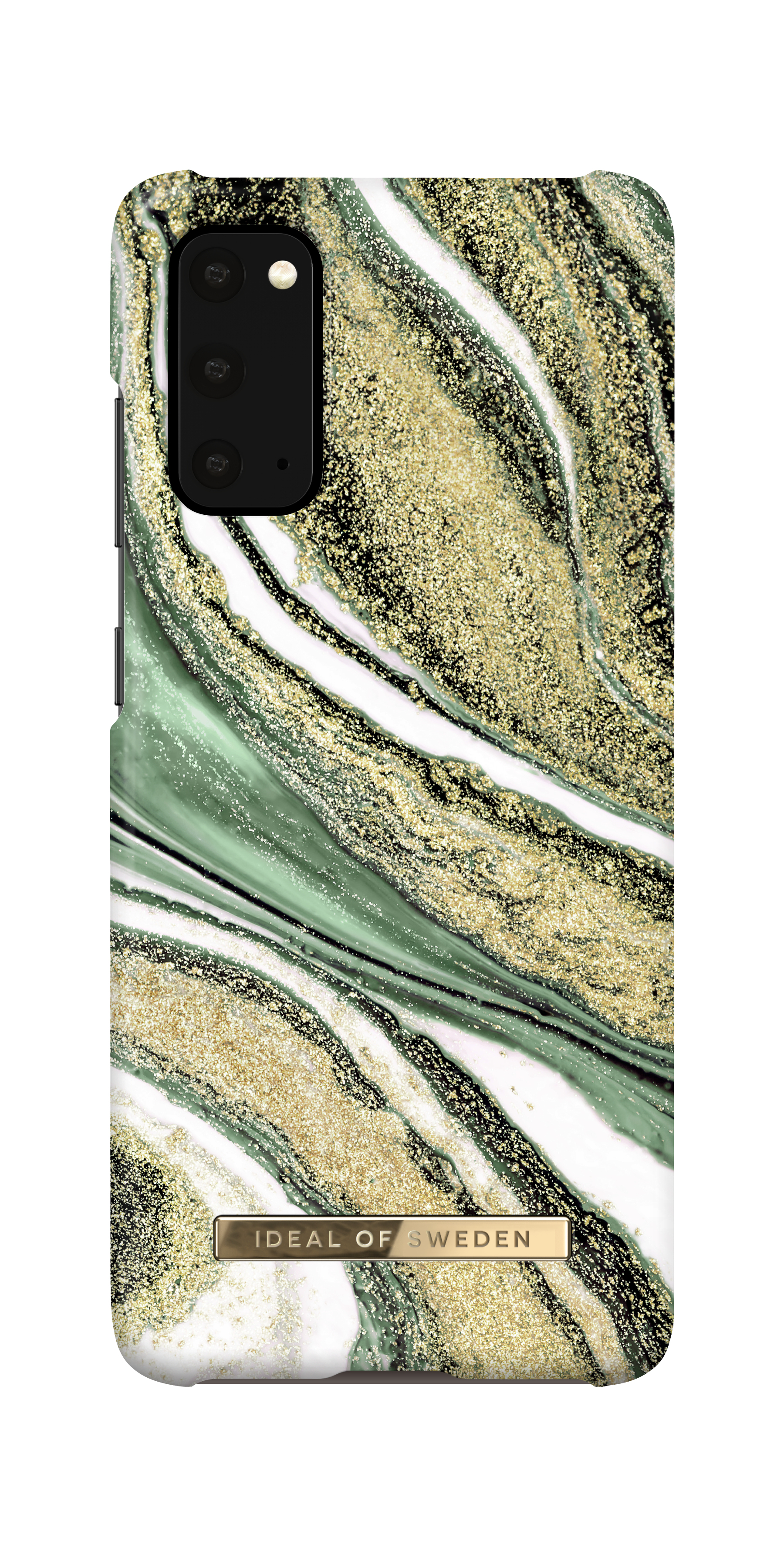 iDeal of Sweden Printed Case Galaxy S20 Cosmic Green Swirl – image 3