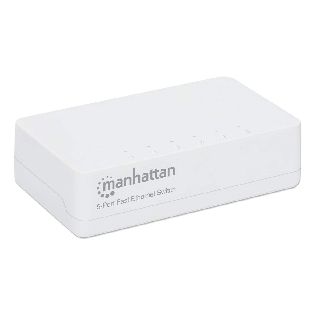 Manhattan 5-Port Fast Ethernet Switch, Plastic, Three Year Warranty, Box – image 2