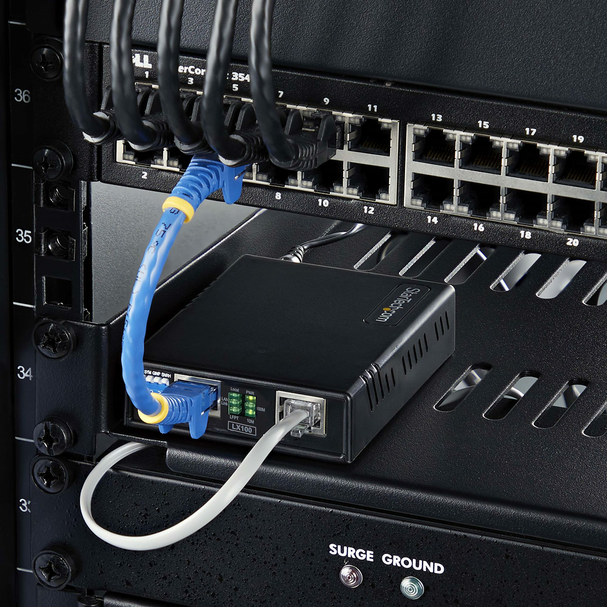 StarTech.com 10/100 Ethernet Extender Kit, Up to 0.5Mi (800M), Long-Range LAN over Single Pair Wire/Phone Line/RJ45 UTP, Ethernet Booster For IP Video/Remote Se – image 7