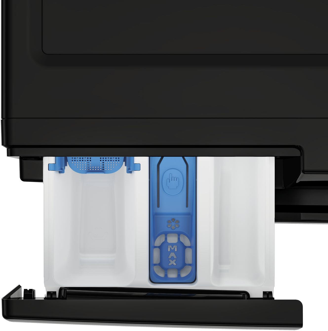 Beko HWD7527BB washer dryer Freestanding Front-load Black – image 2